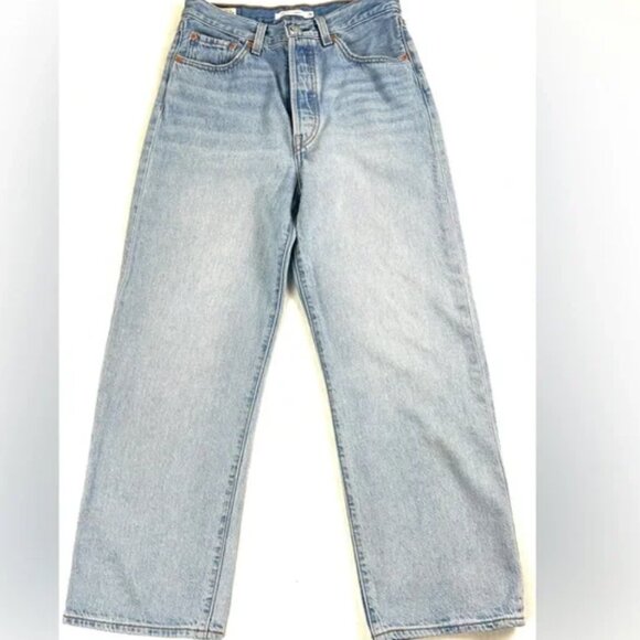 Levi’s Premium Ribcage Straight Ankle Jeans, sz 28 - Picture 7 of 8